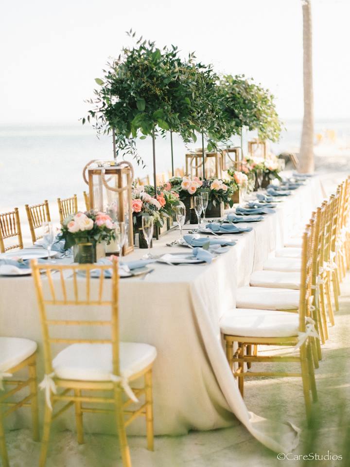 A truly magical destination wedding reception in the Florida Keys - https://www.destinationweddingstudio.com